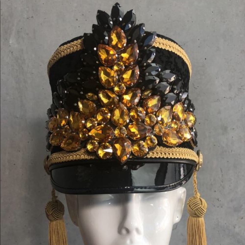 Customized burning man / festival hat